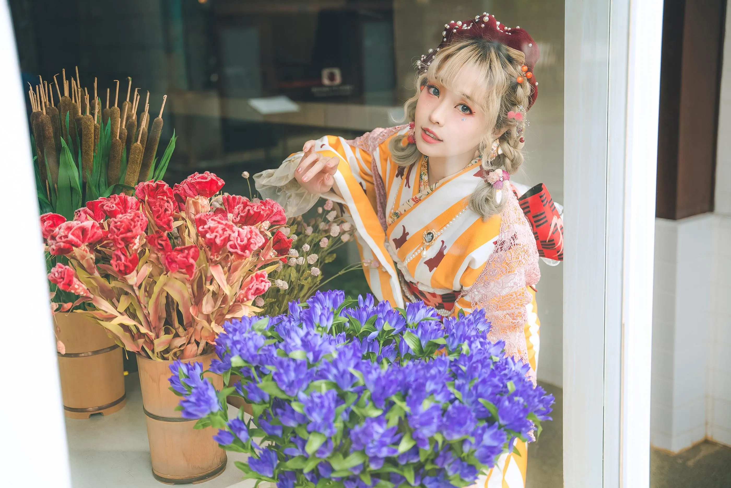 ElyEE子 – NO.90 [2020 Ely Collection] Digital photo set 10套-6 Retro Kimono II [62P]插图2